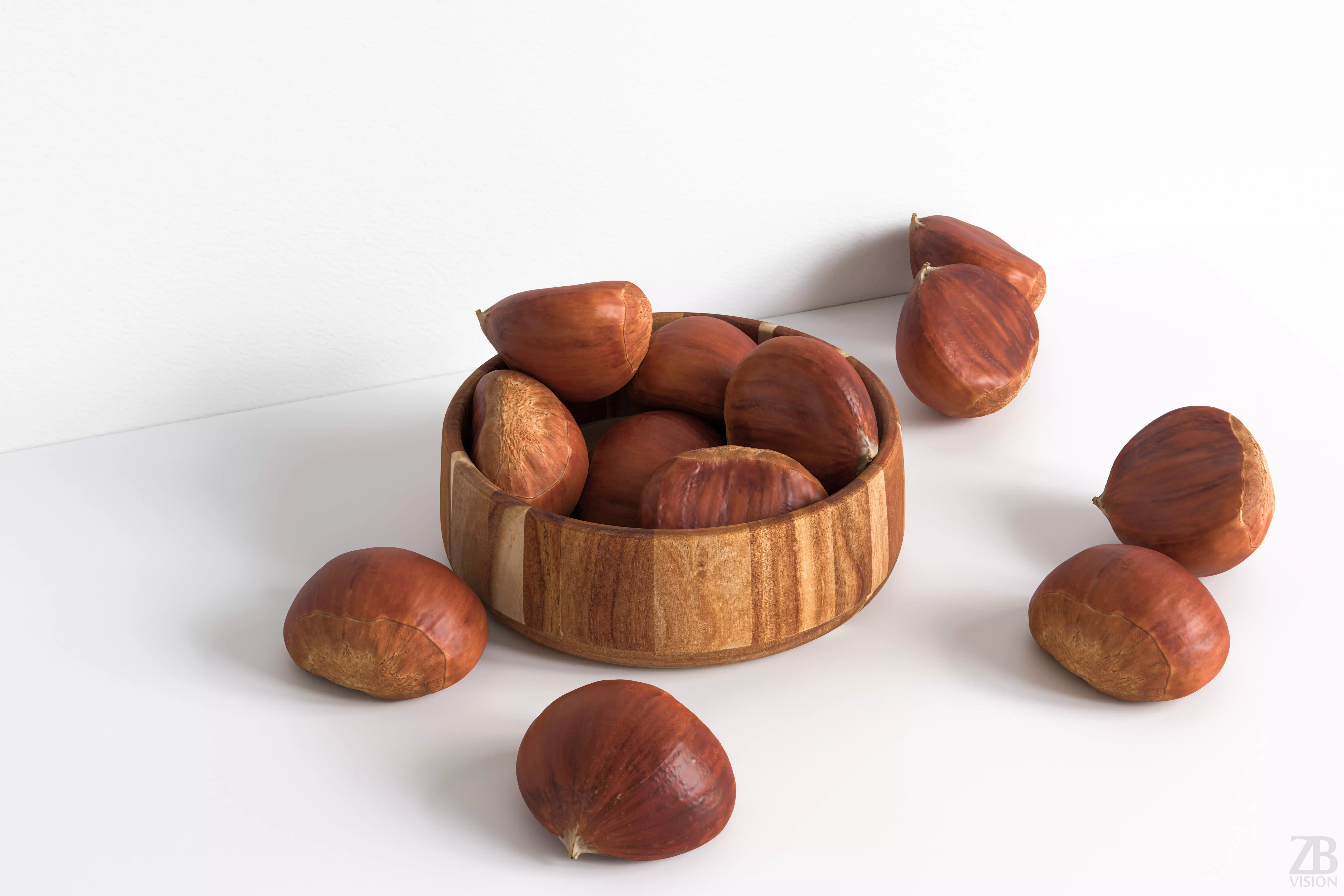 Chestnut 3D model_0