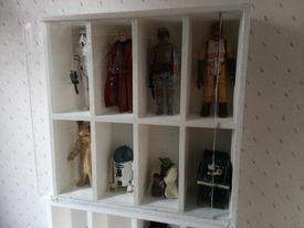 Display cases for 8 ACTION FIGURES or TOY CARS 3D print model_8