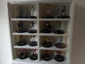 Display cases for 8 ACTION FIGURES or TOY CARS 3D print model_10