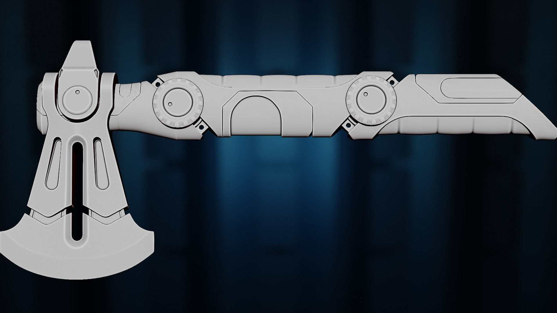 Vibraxe Low-poly 3D model_5