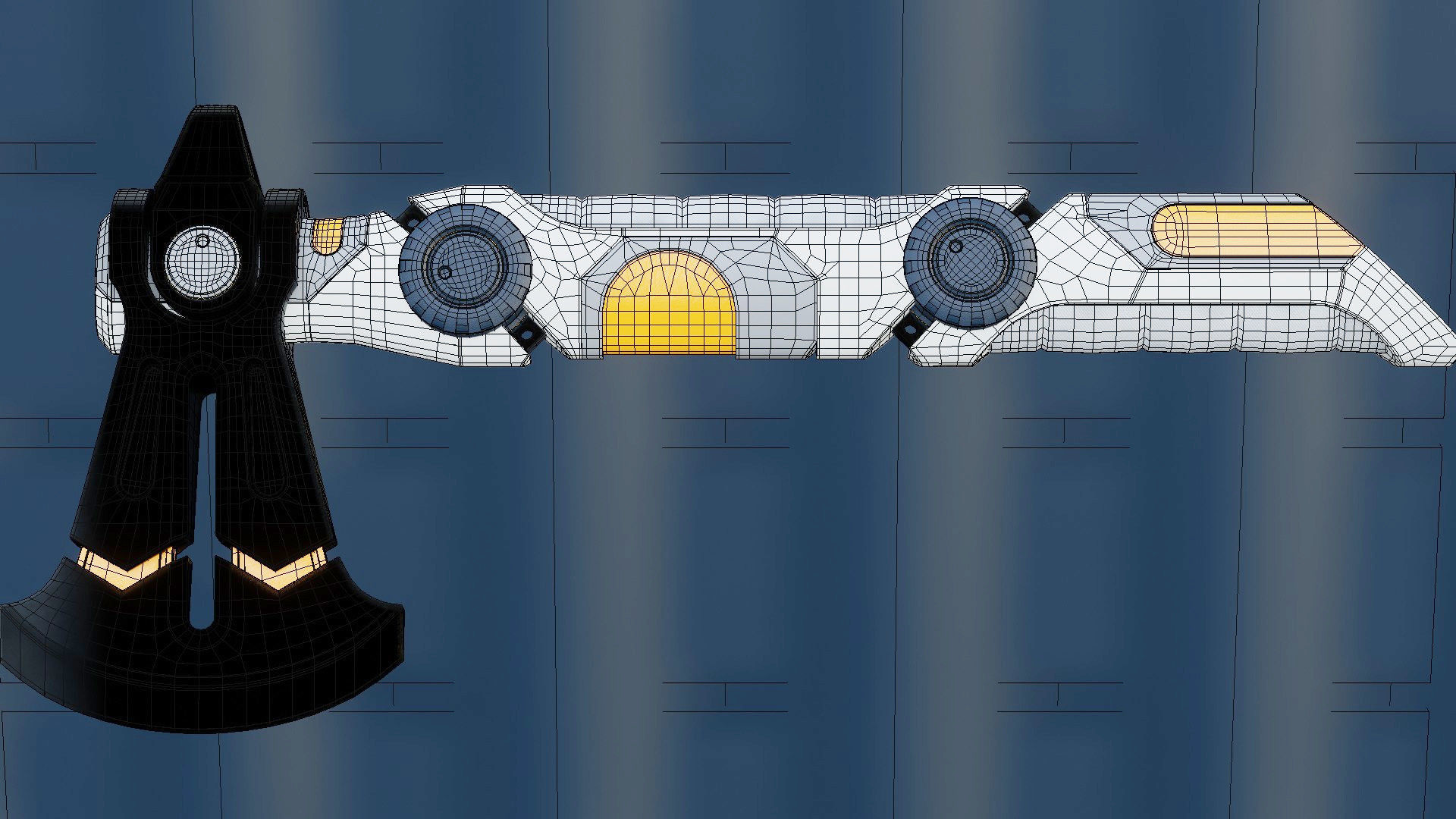 Vibraxe Low-poly 3D model_10