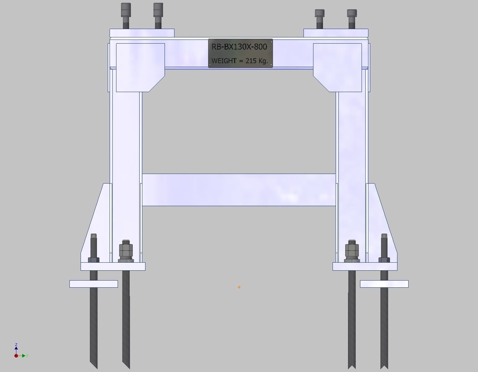 26372-ROBOT BASE BX130X-800 3D model_1