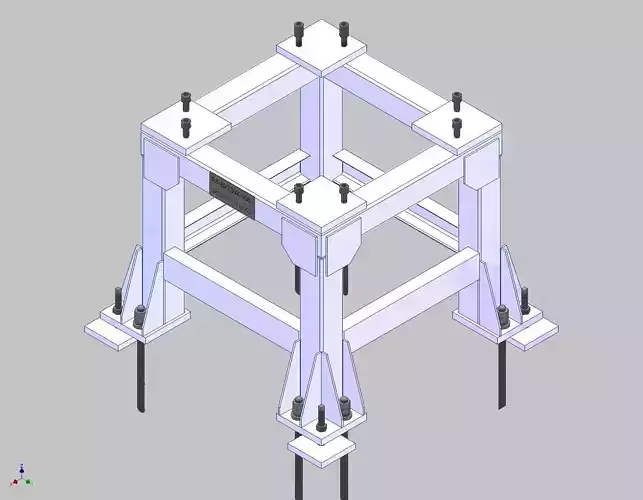 26372-ROBOT BASE BX130X-800 3D model