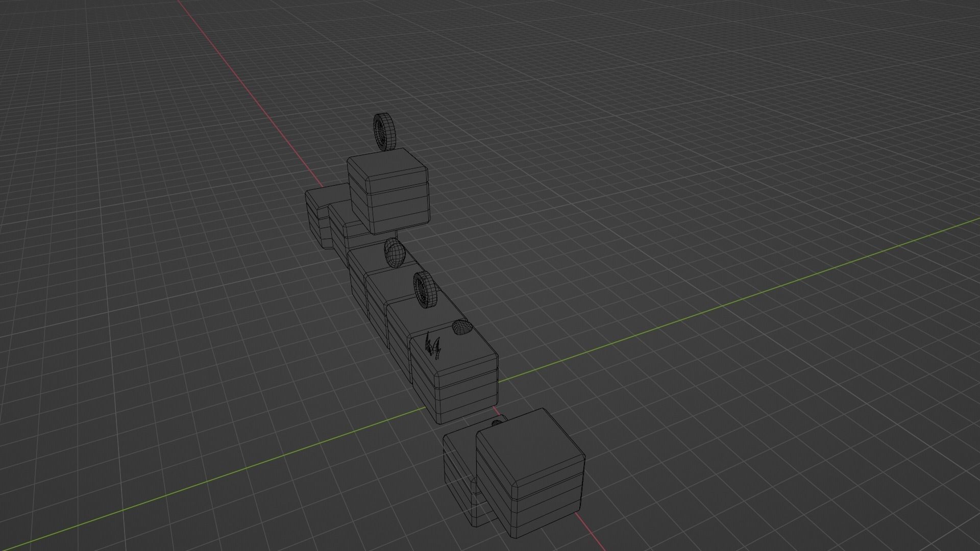 Platformer tiny game asset Low-poly 3D model_18