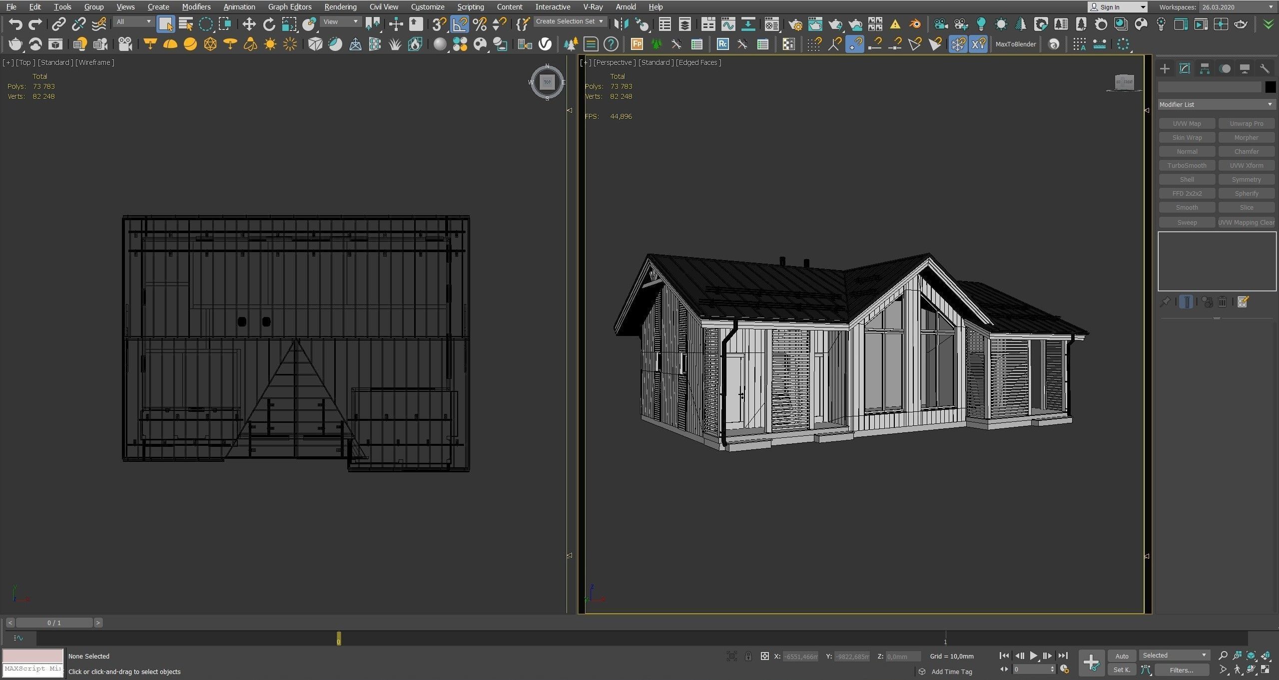 Modern house v57 3D model_11