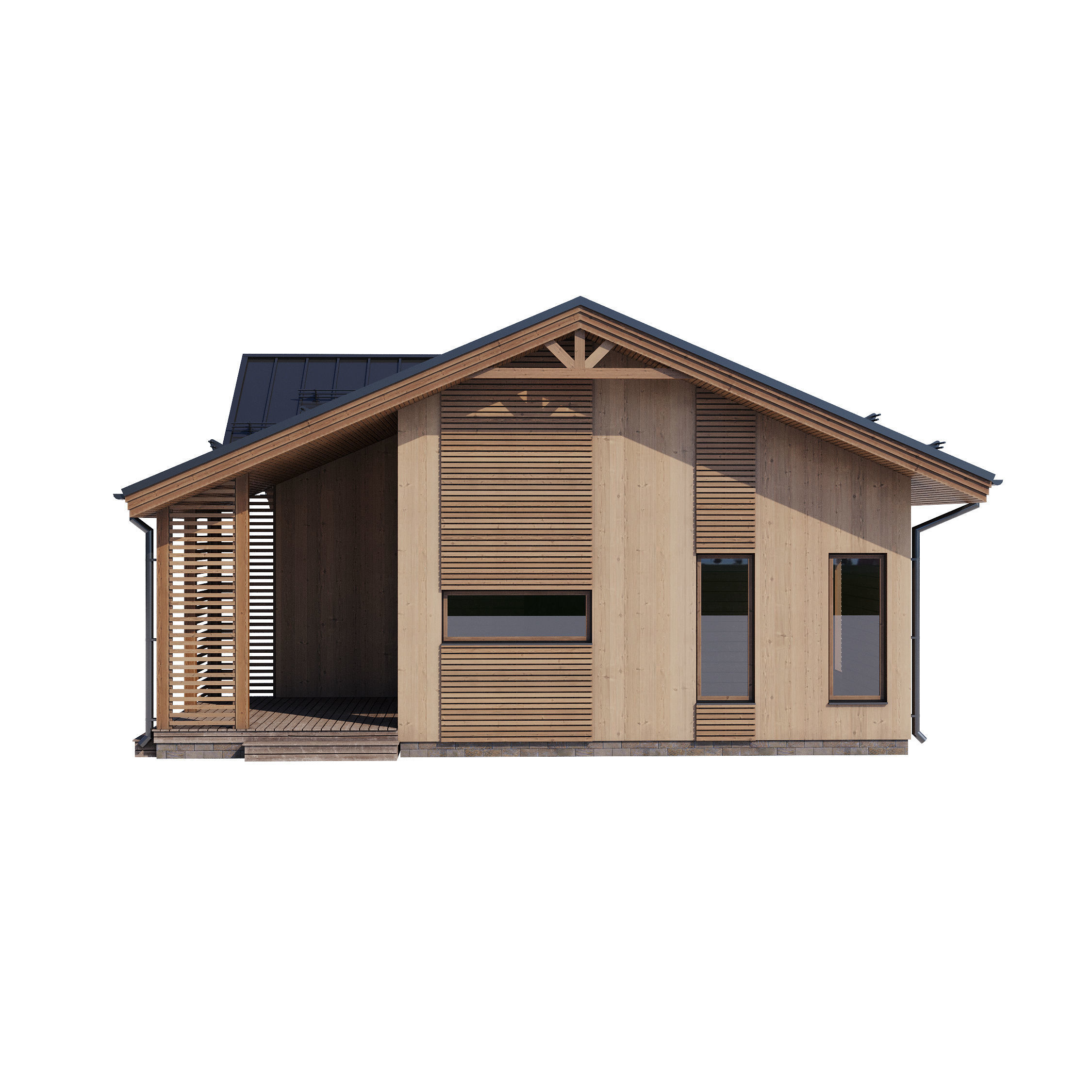 Modern house v57 3D model_17