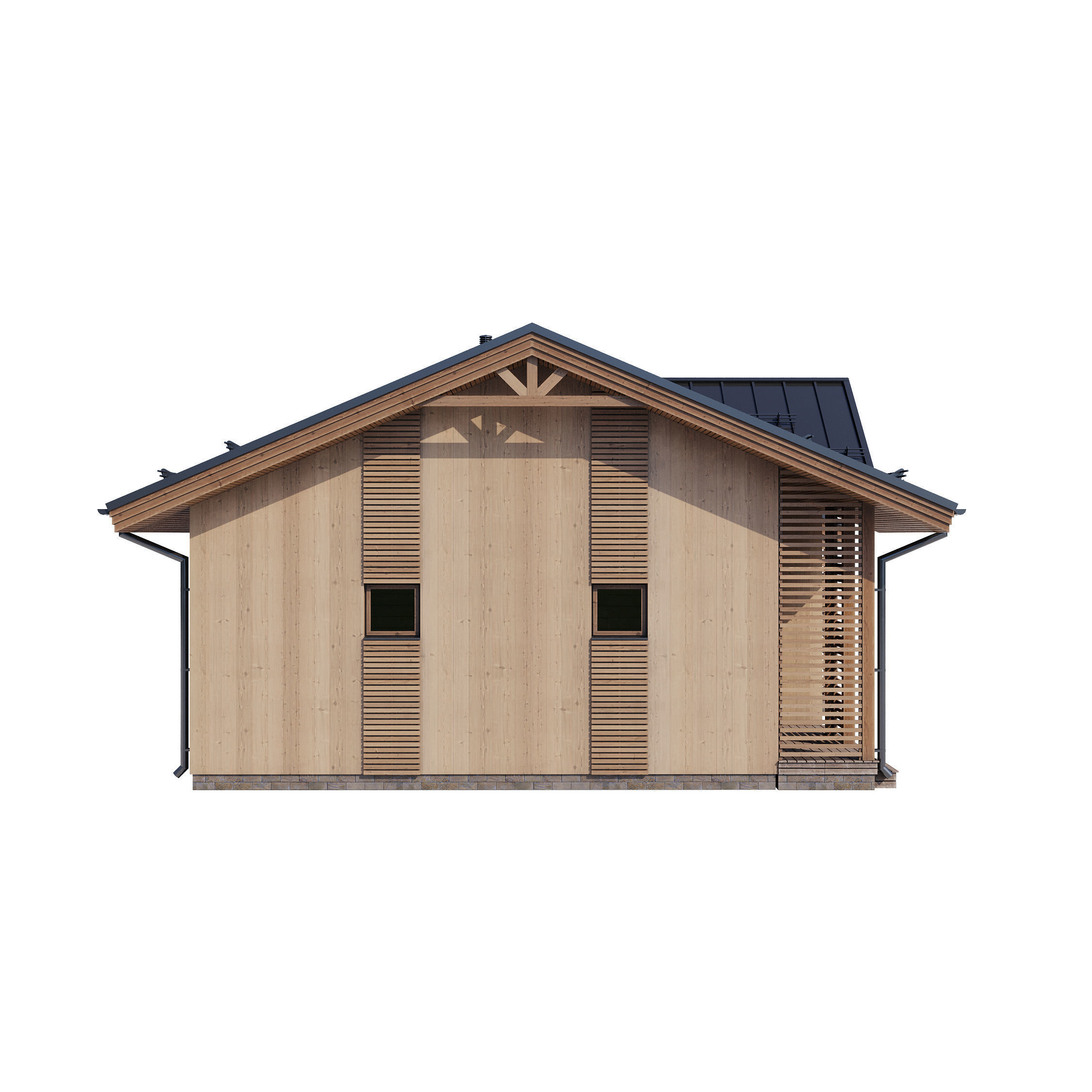 Modern house v57 3D model_19