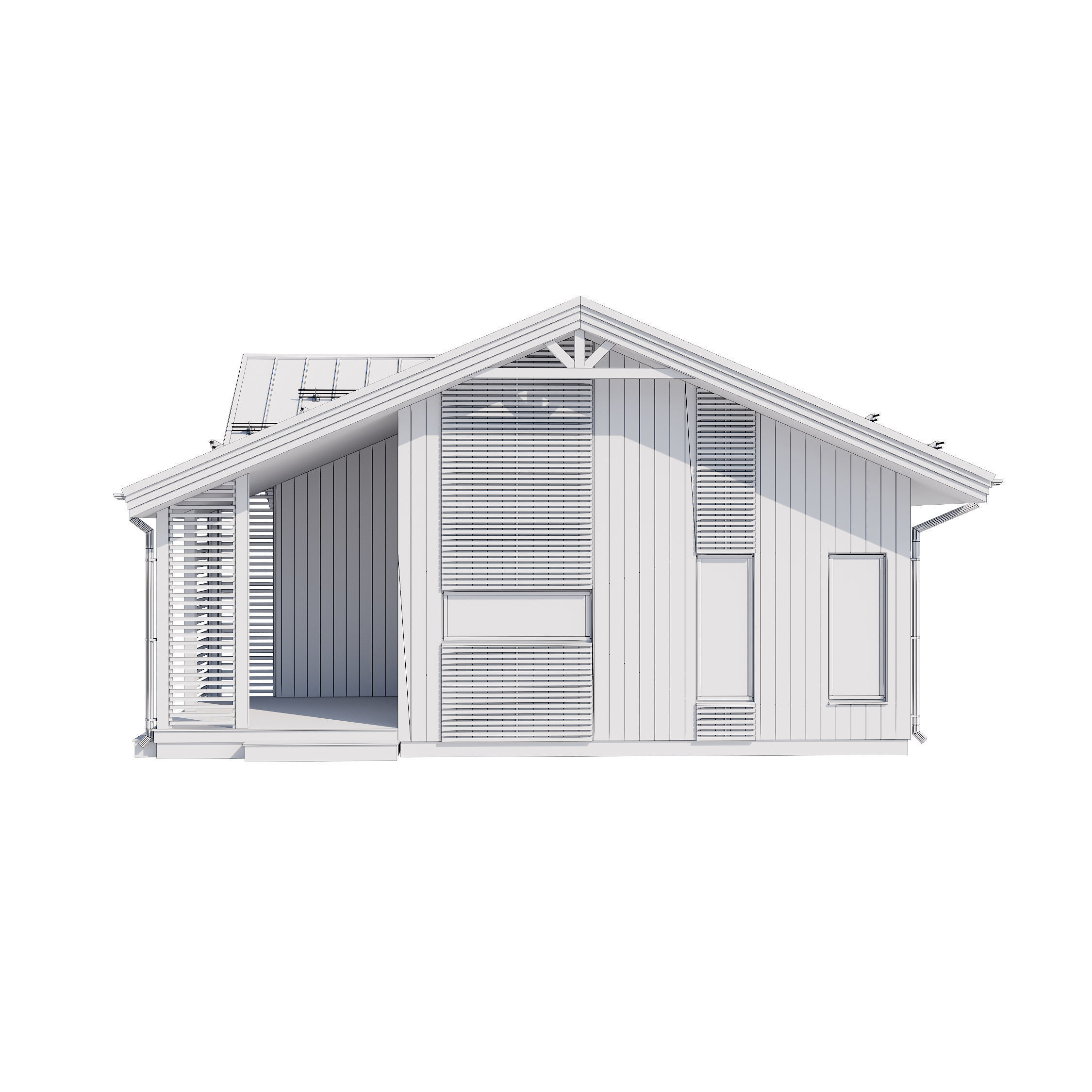 Modern house v57 3D model_27