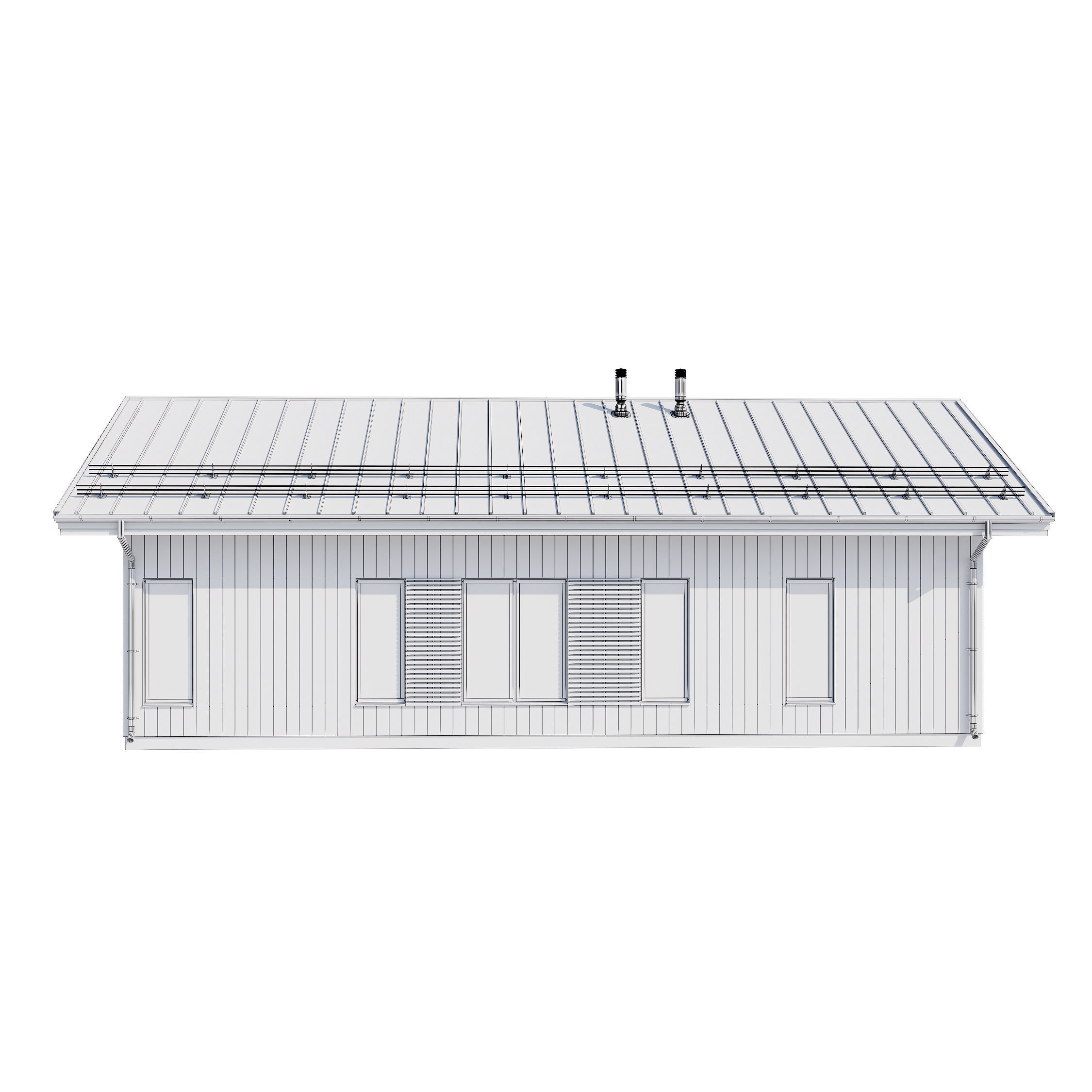 Modern house v57 3D model_28