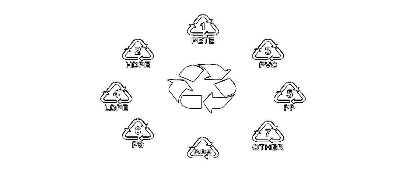 Plastic Recycling Symbols 3D model_19