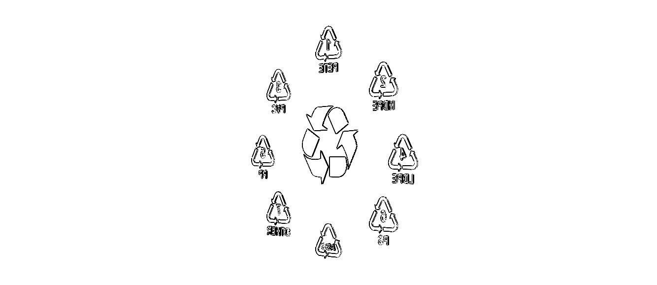 Plastic Recycling Symbols 3D model_34