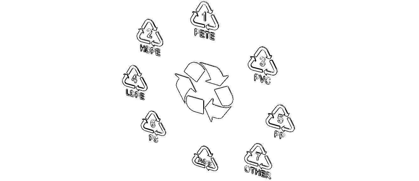 Plastic Recycling Symbols 3D model_10