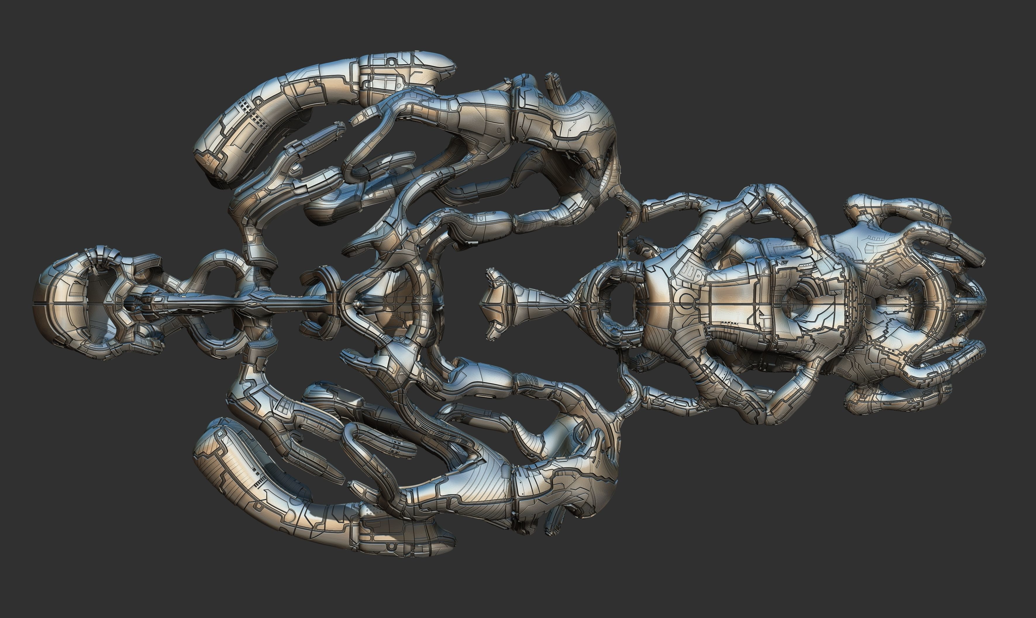 space equipment node 00212 3D model_7