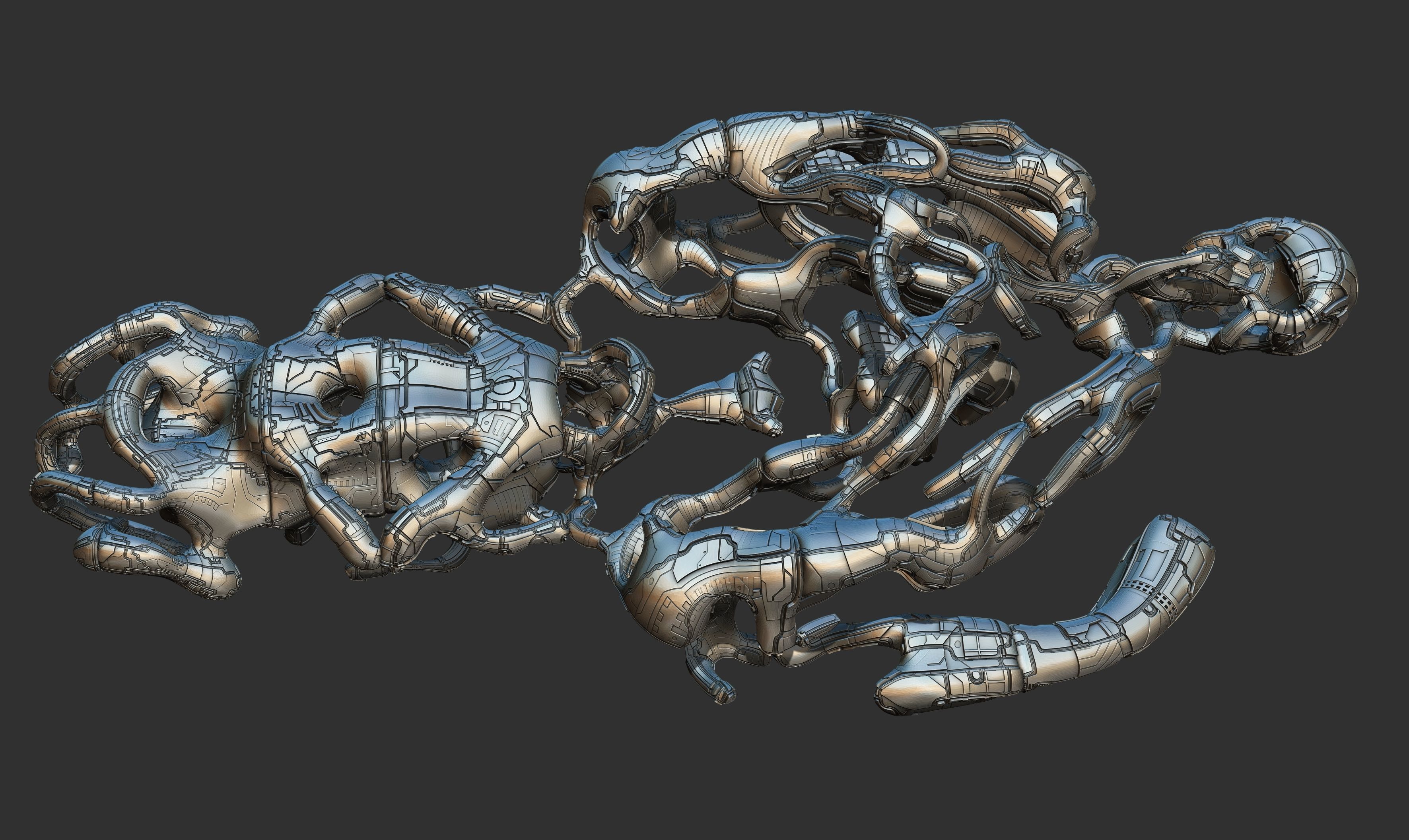 space equipment node 00212 3D model_4