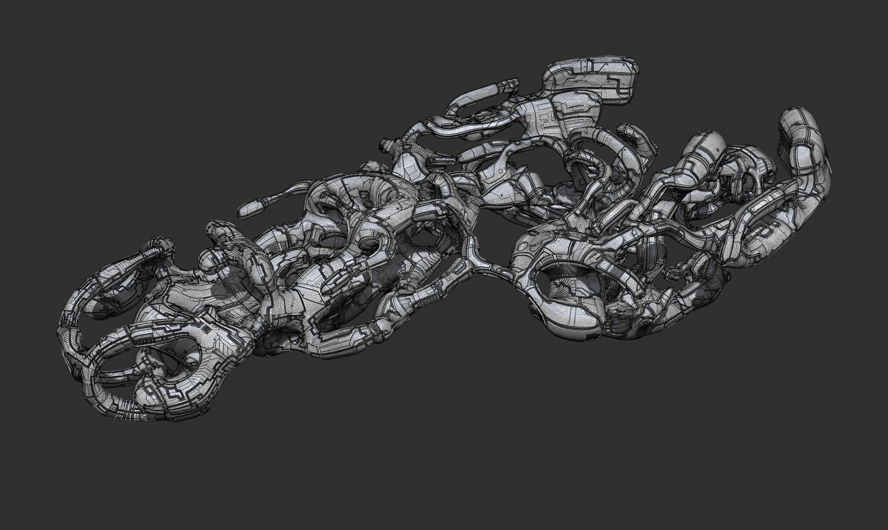 space equipment node 00212 3D model_3