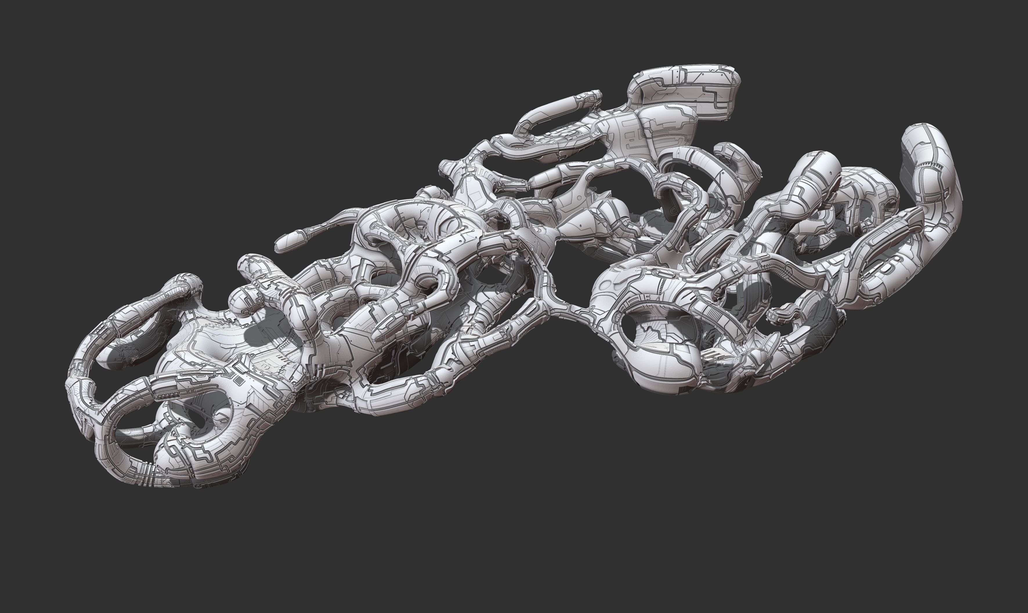 space equipment node 00212 3D model_2