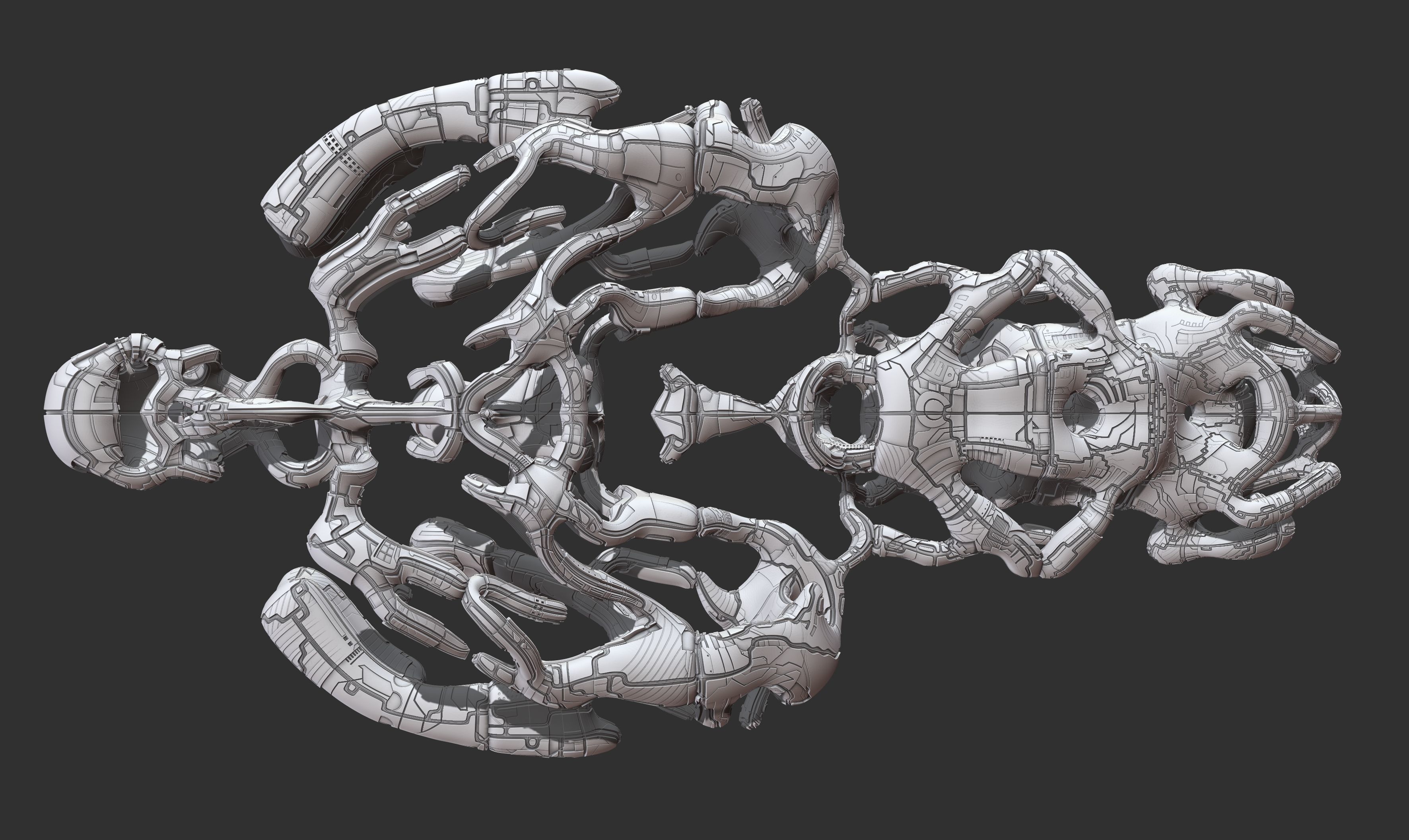 space equipment node 00212 3D model_8