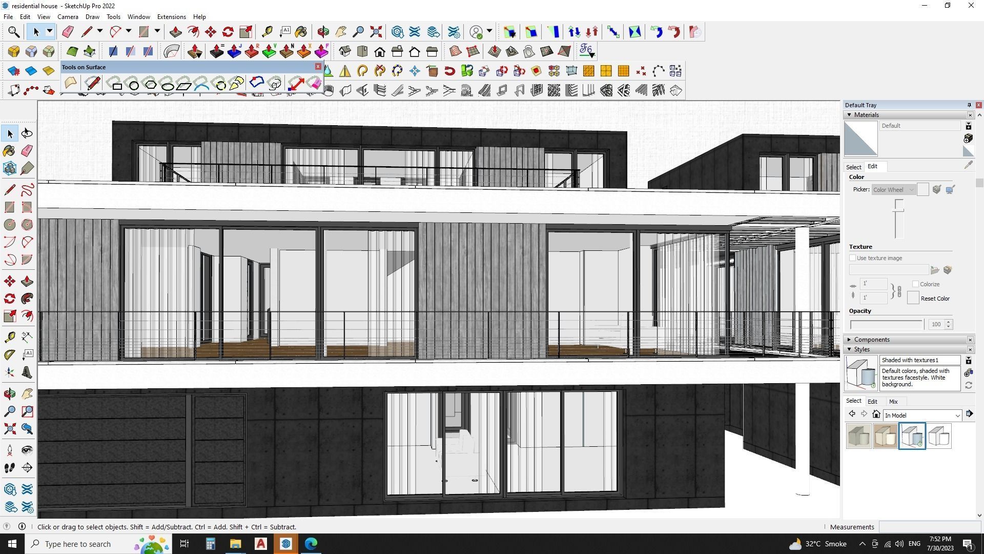Casa Villa - Modern SketchUp 3D Model 3D model_3