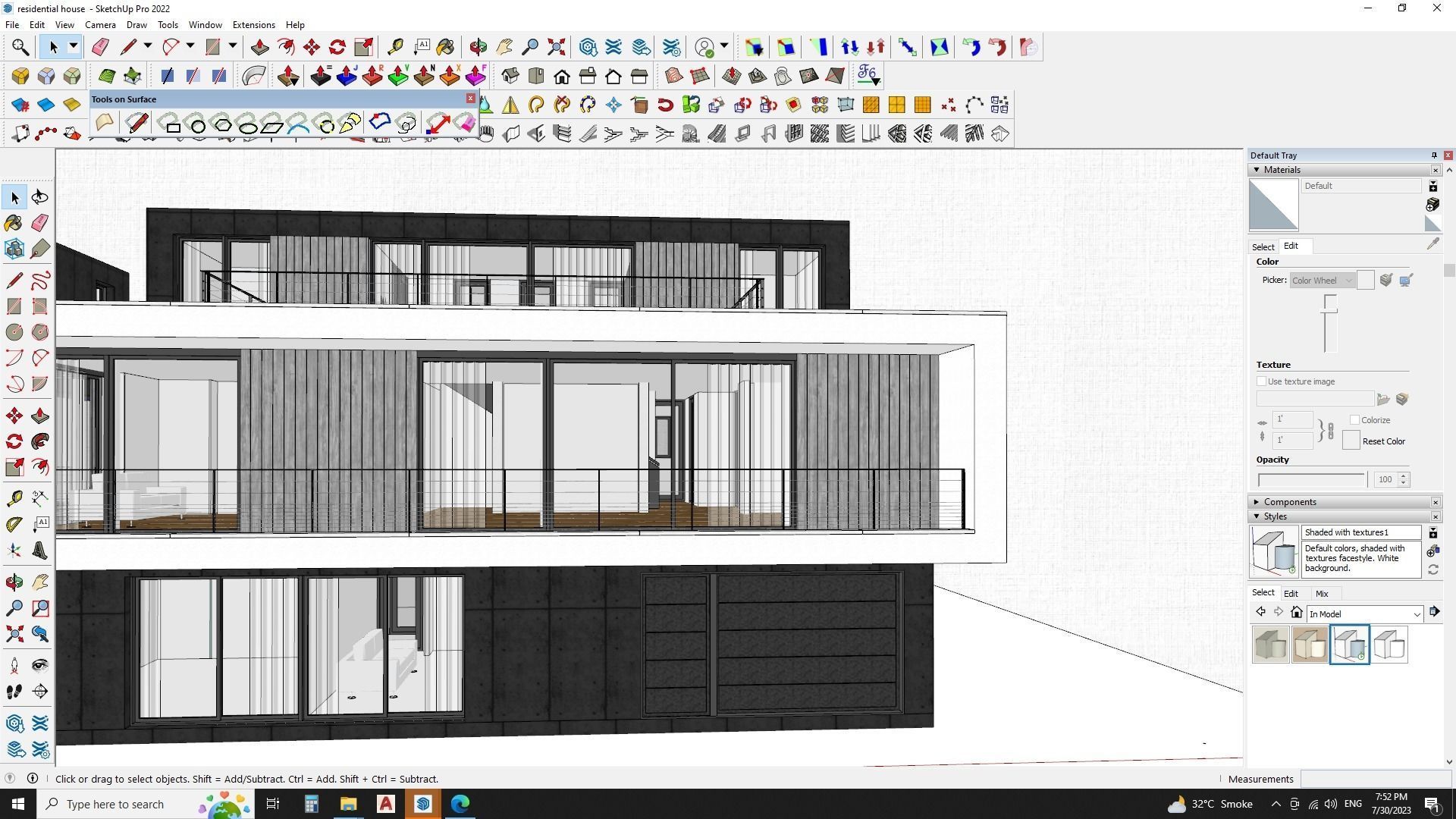 Casa Villa - Modern SketchUp 3D Model 3D model_4