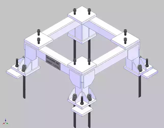 26374-ROBOT BASE BX200L-400 3D model