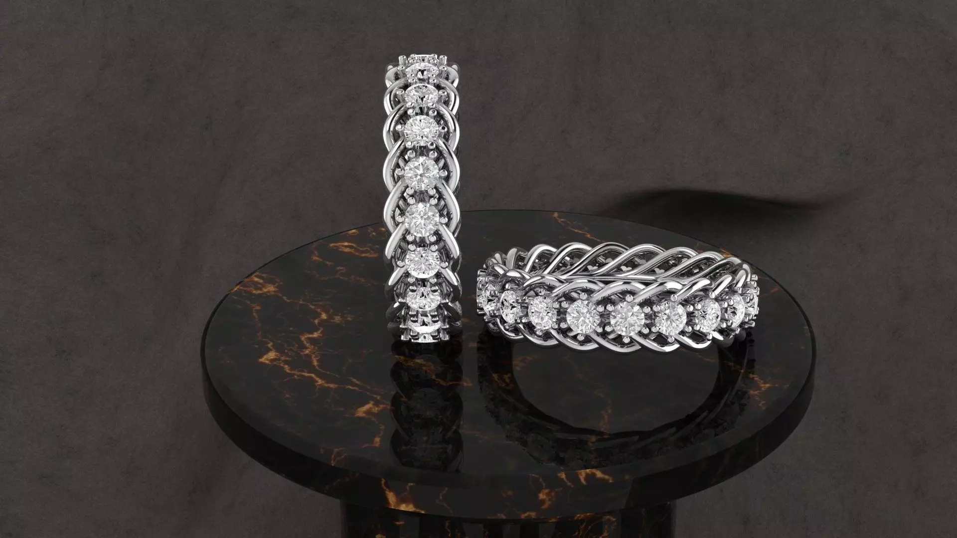 complex ring 3D print model