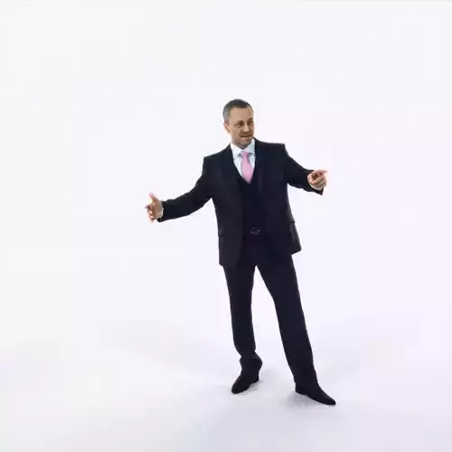 Fortitude 03K pointing Couple Pointing Elegant Man