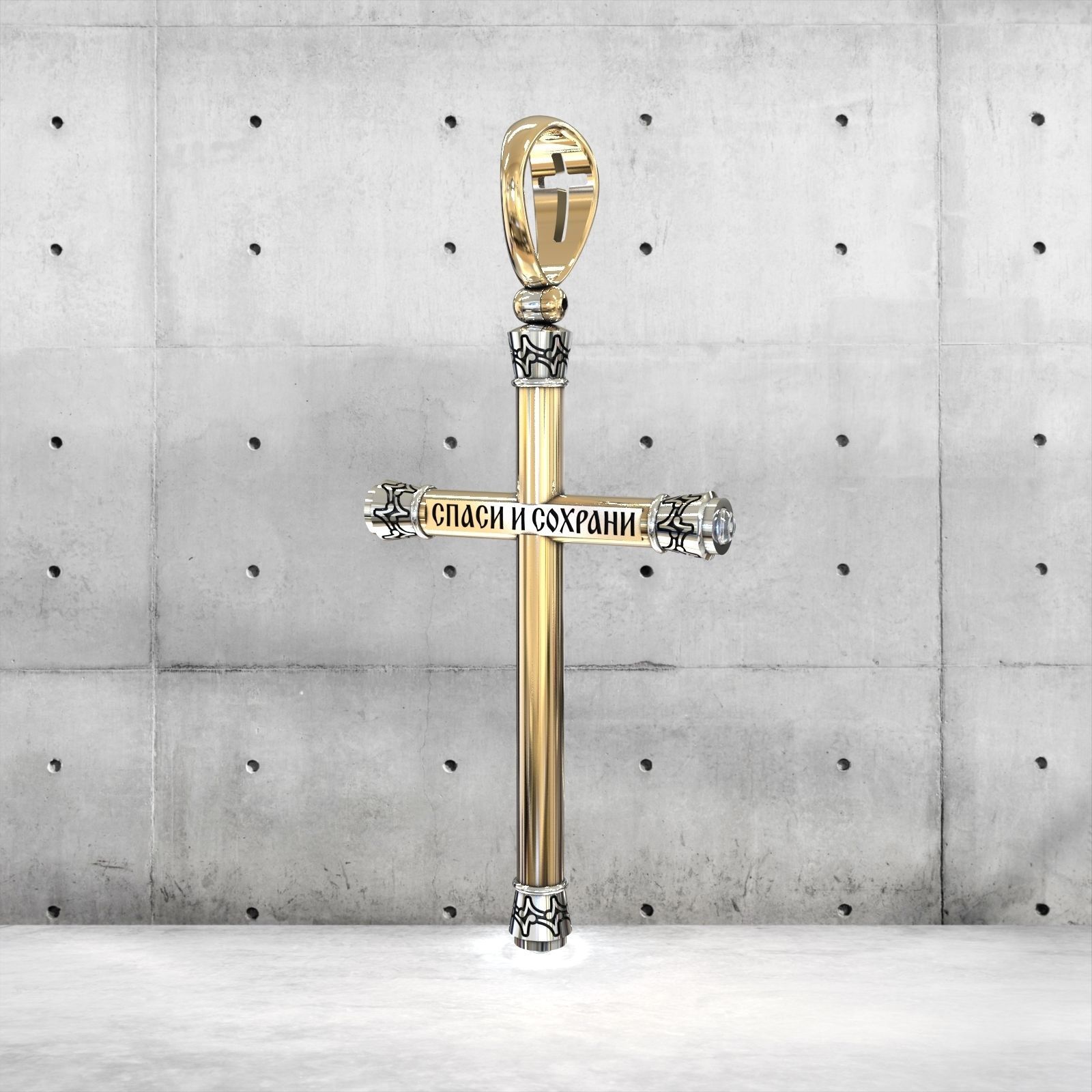 Cross KR 120 3D print model_1