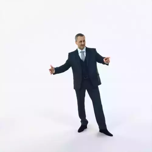 Fortitude 03H pointing Couple Pointing Elegant Man