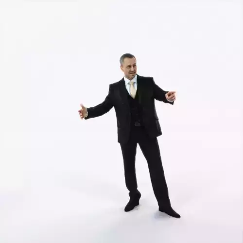 Fortitude 03B pointing Couple Pointing Elegant Man