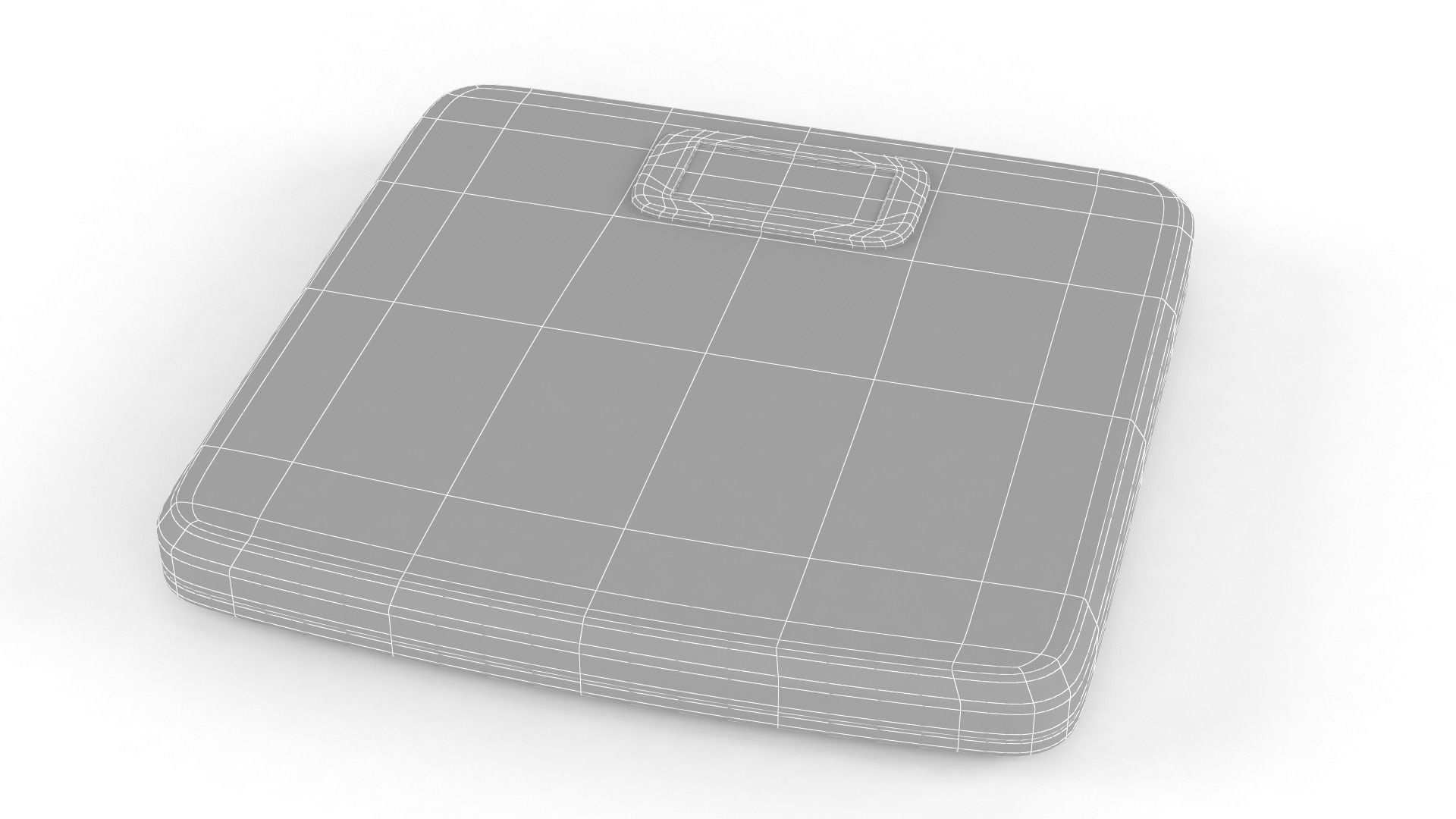 Bathroom Scale 3D model_5