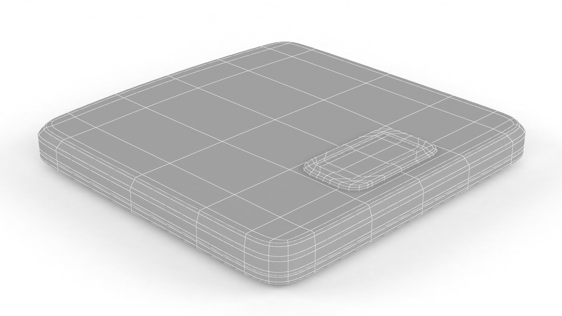 Bathroom Scale 3D model_9