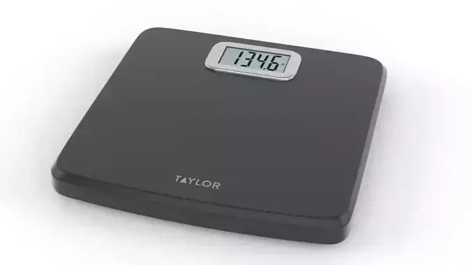 Bathroom Scale 3D model