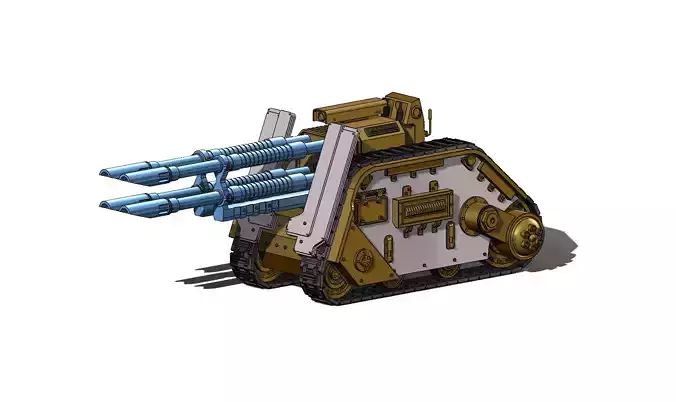 Rapier Laser Destroyer Array Cannon 3D print model