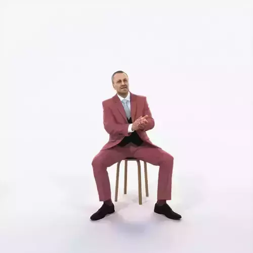 Fortitude 13J Clapping Sitting Business Man