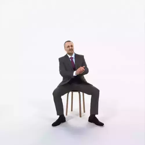 Fortitude 13E Clapping Sitting Business Man