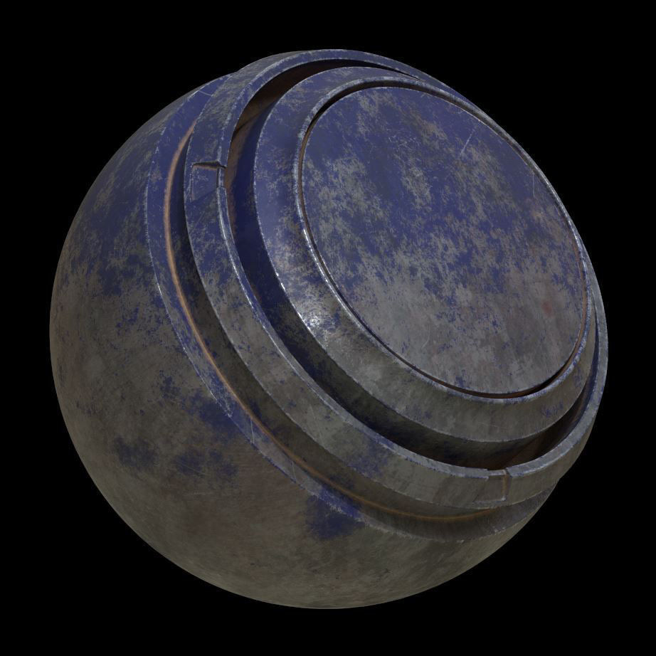 Mail Box 1 Low-poly 3D model_19