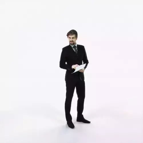 Ingrain 14B Documents Elegant Man