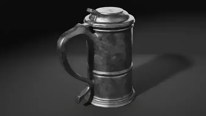 Metal Tankard 3D model