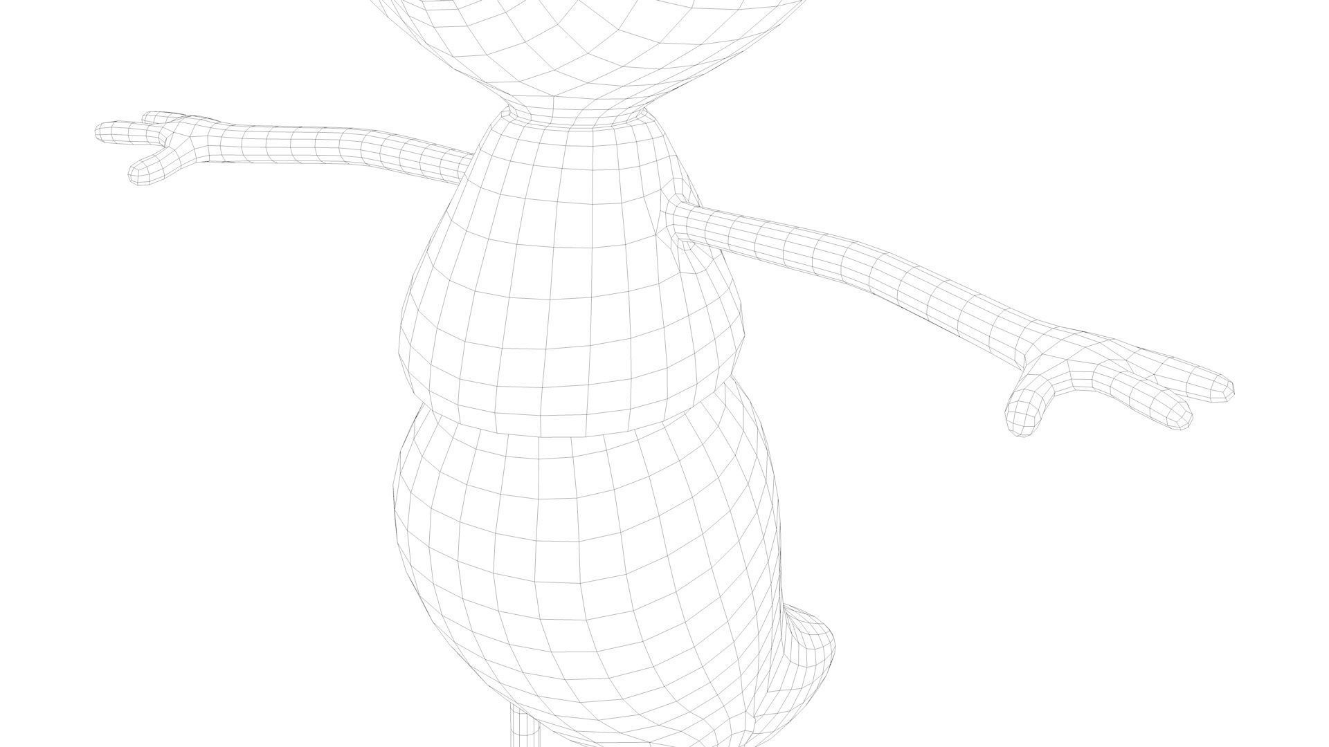 Cartoon Ant Low-poly 3D model_18