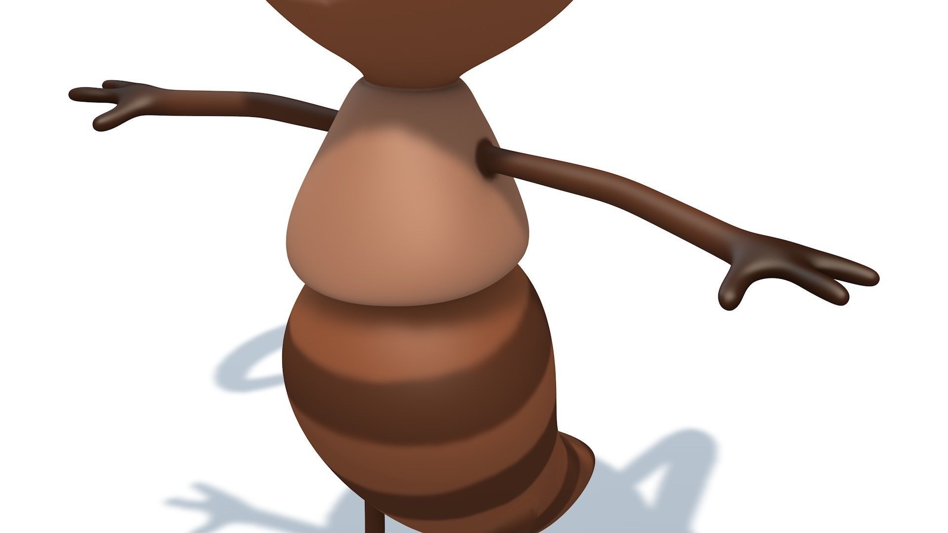 Cartoon Ant Low-poly 3D model_8