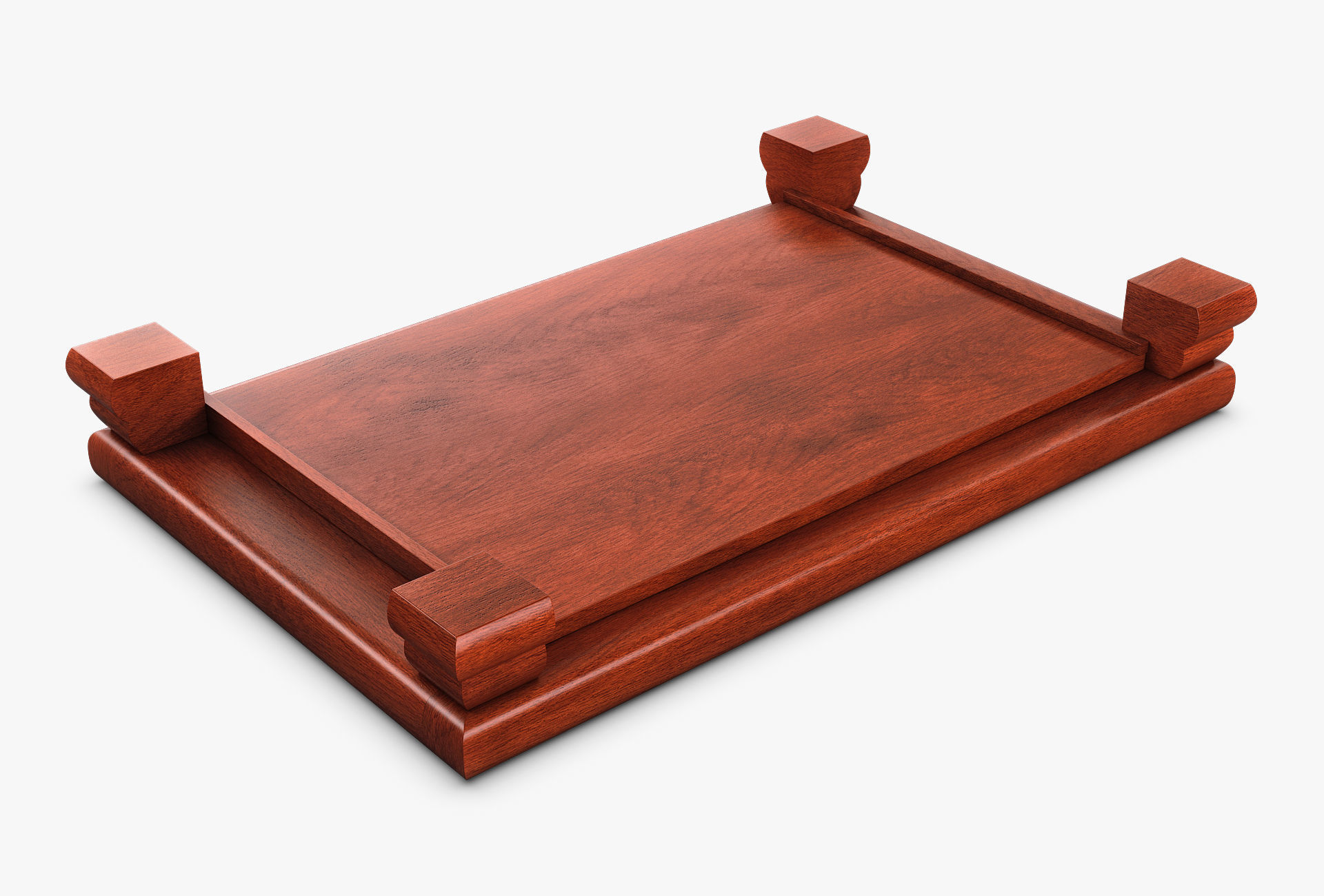 Chinese Tea Table Chaban M 1 3D model_7