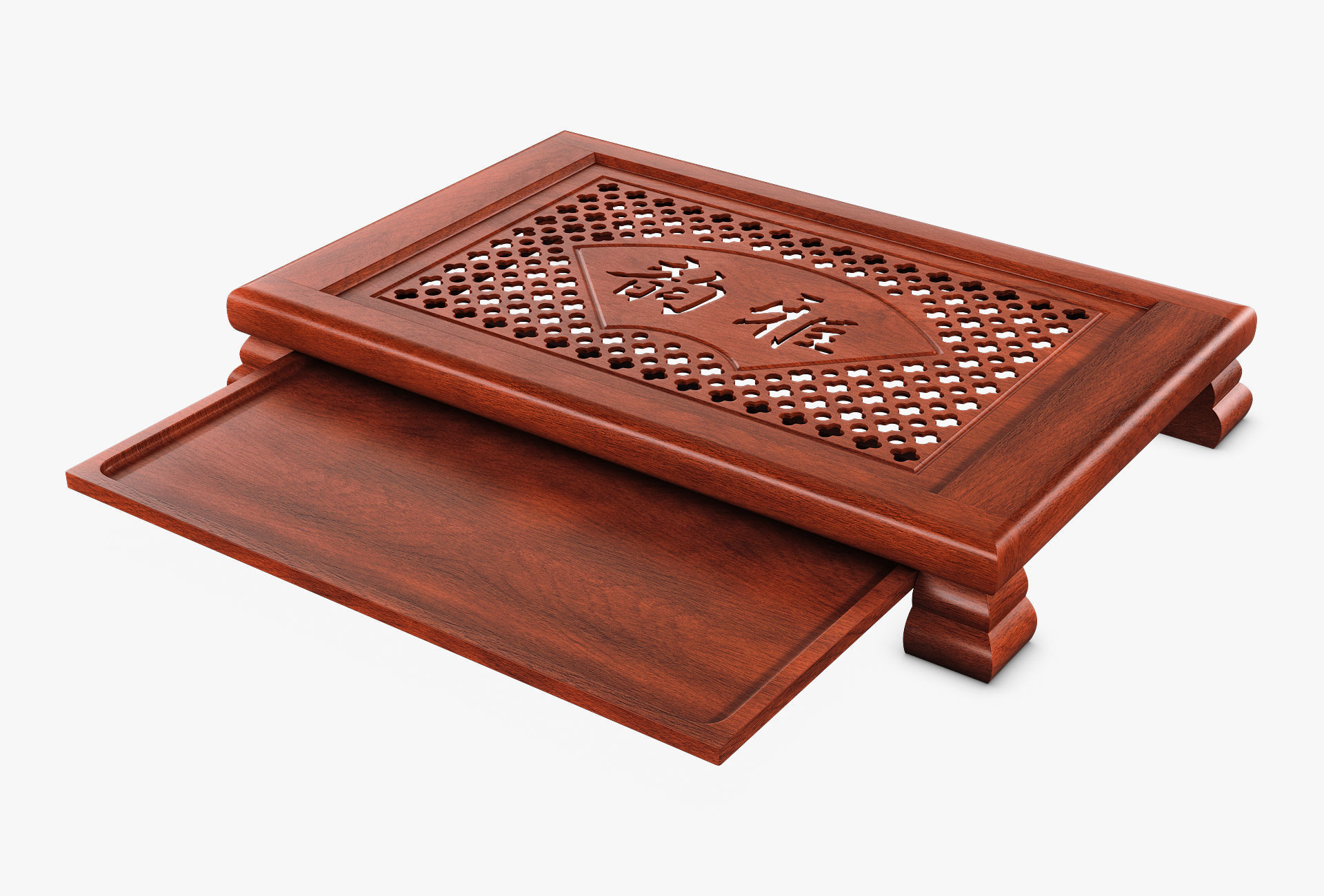 Chinese Tea Table Chaban M 1 3D model_1