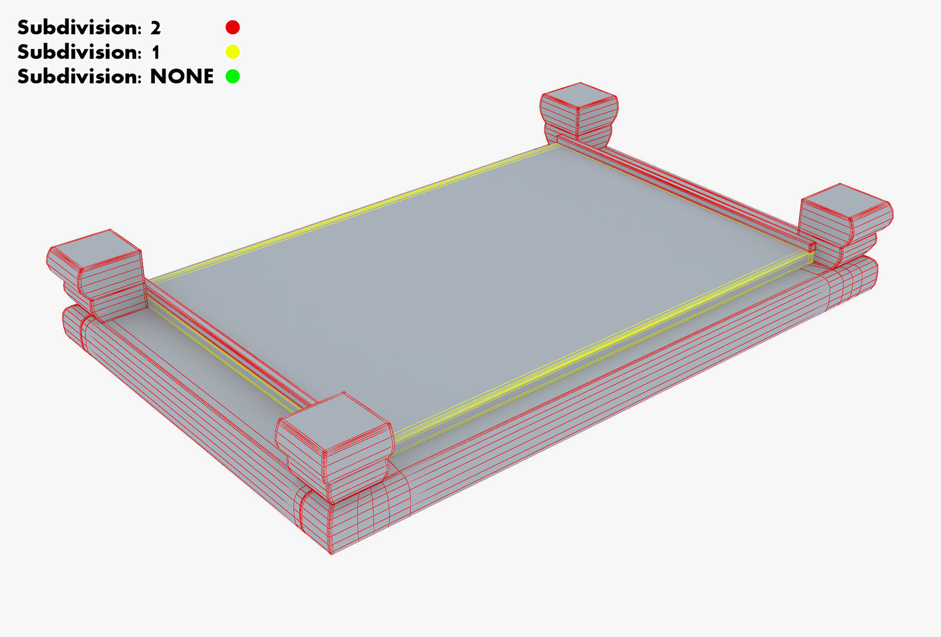 Chinese Tea Table Chaban M 1 3D model_27