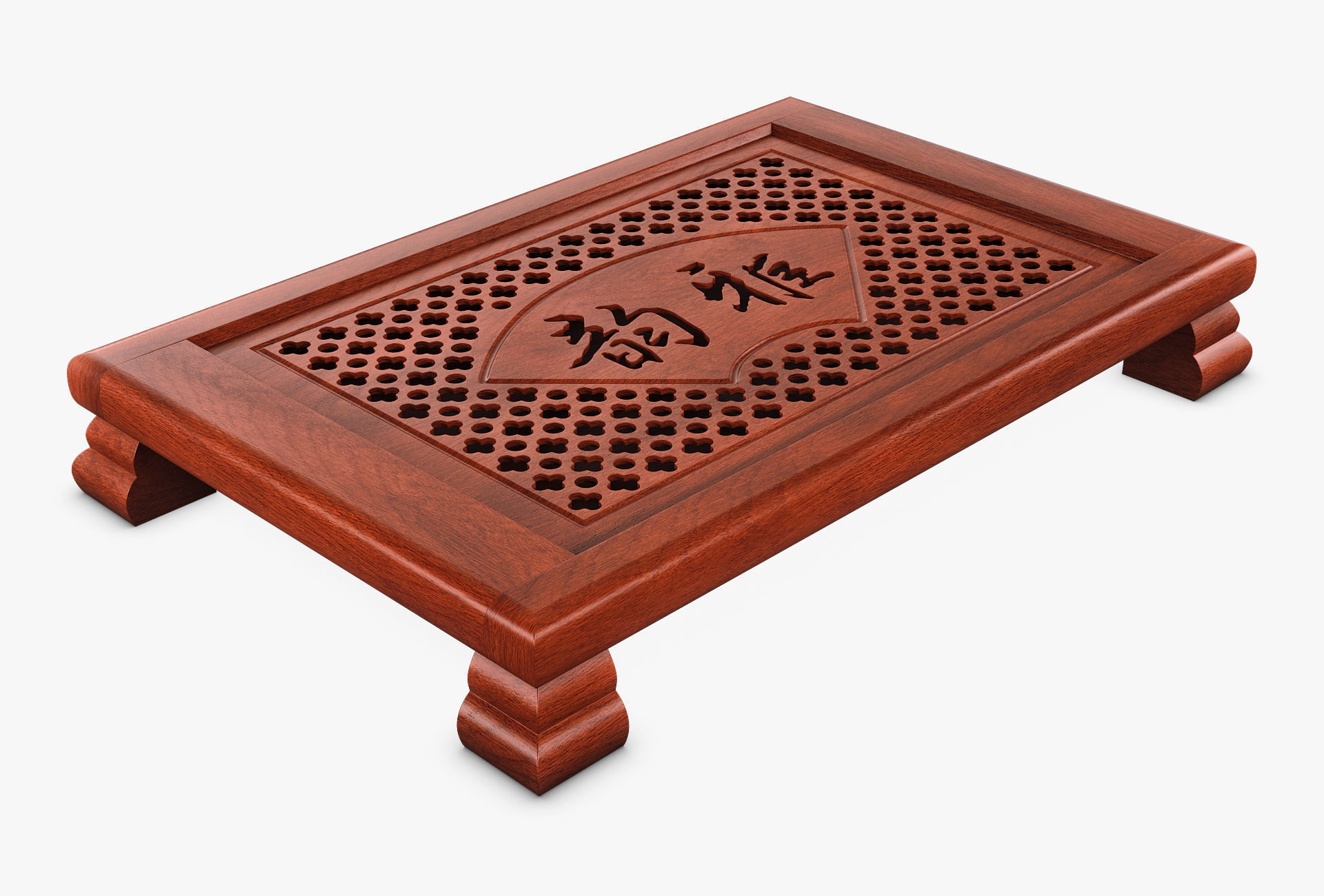 Chinese Tea Table Chaban M 1 3D model_2