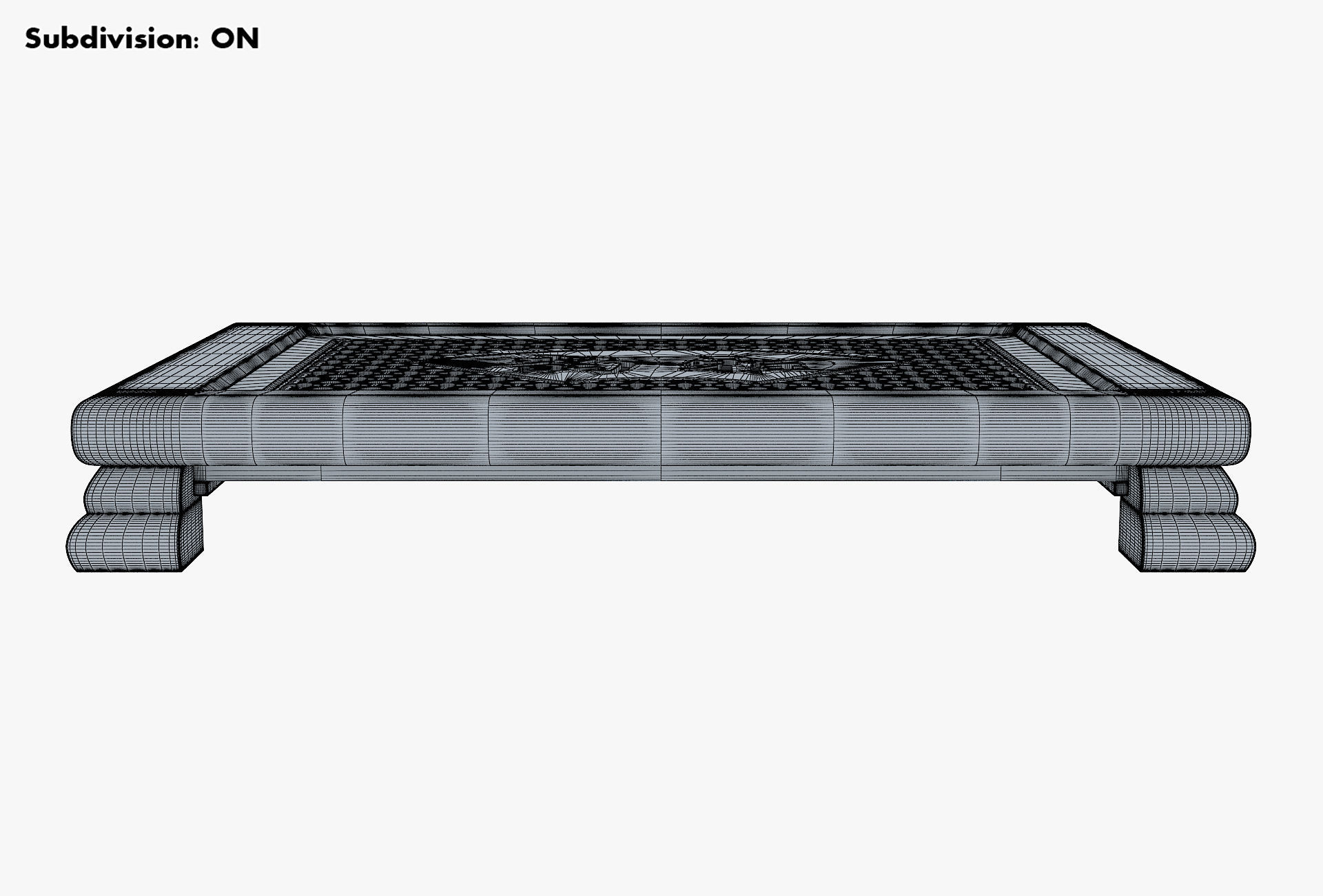 Chinese Tea Table Chaban M 1 3D model_18