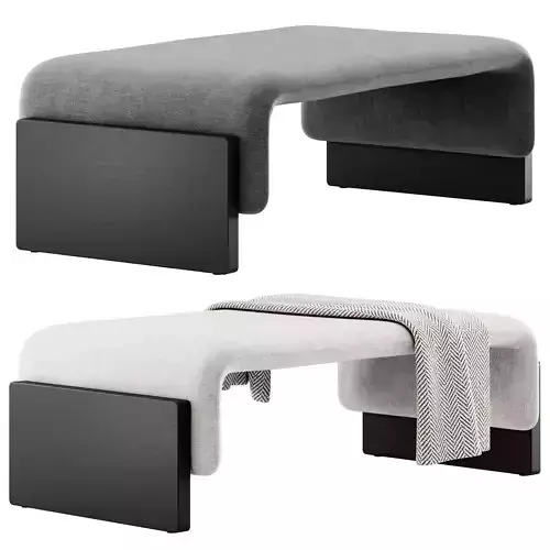 Diwan Bench By Sancal 3D model