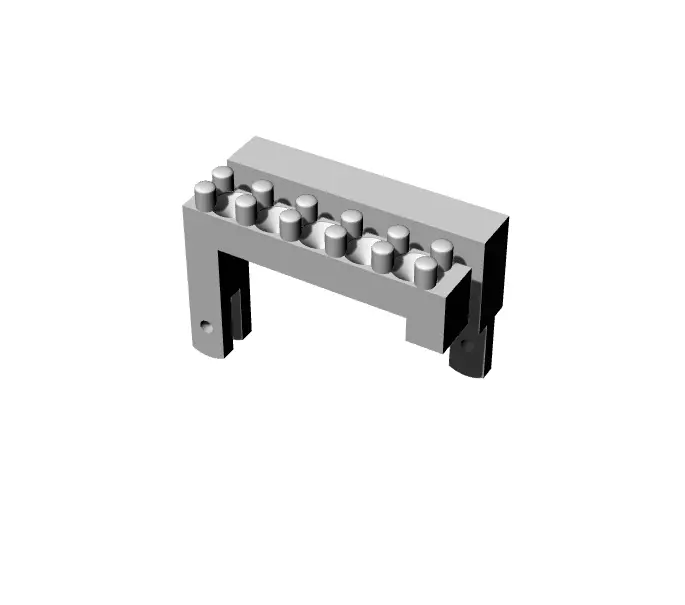 Candonga cuadrada 3D print model_0