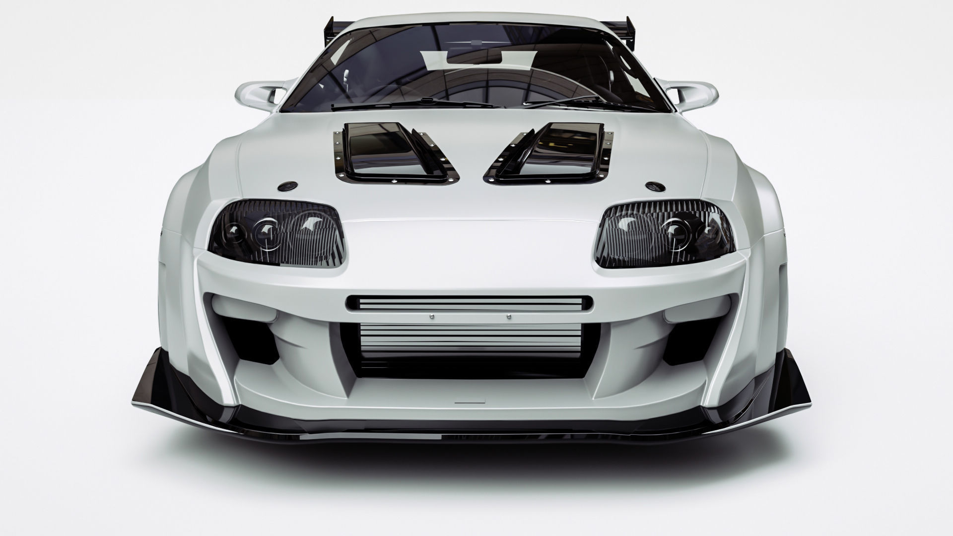 TOYOTA SUPRA 3D model_3