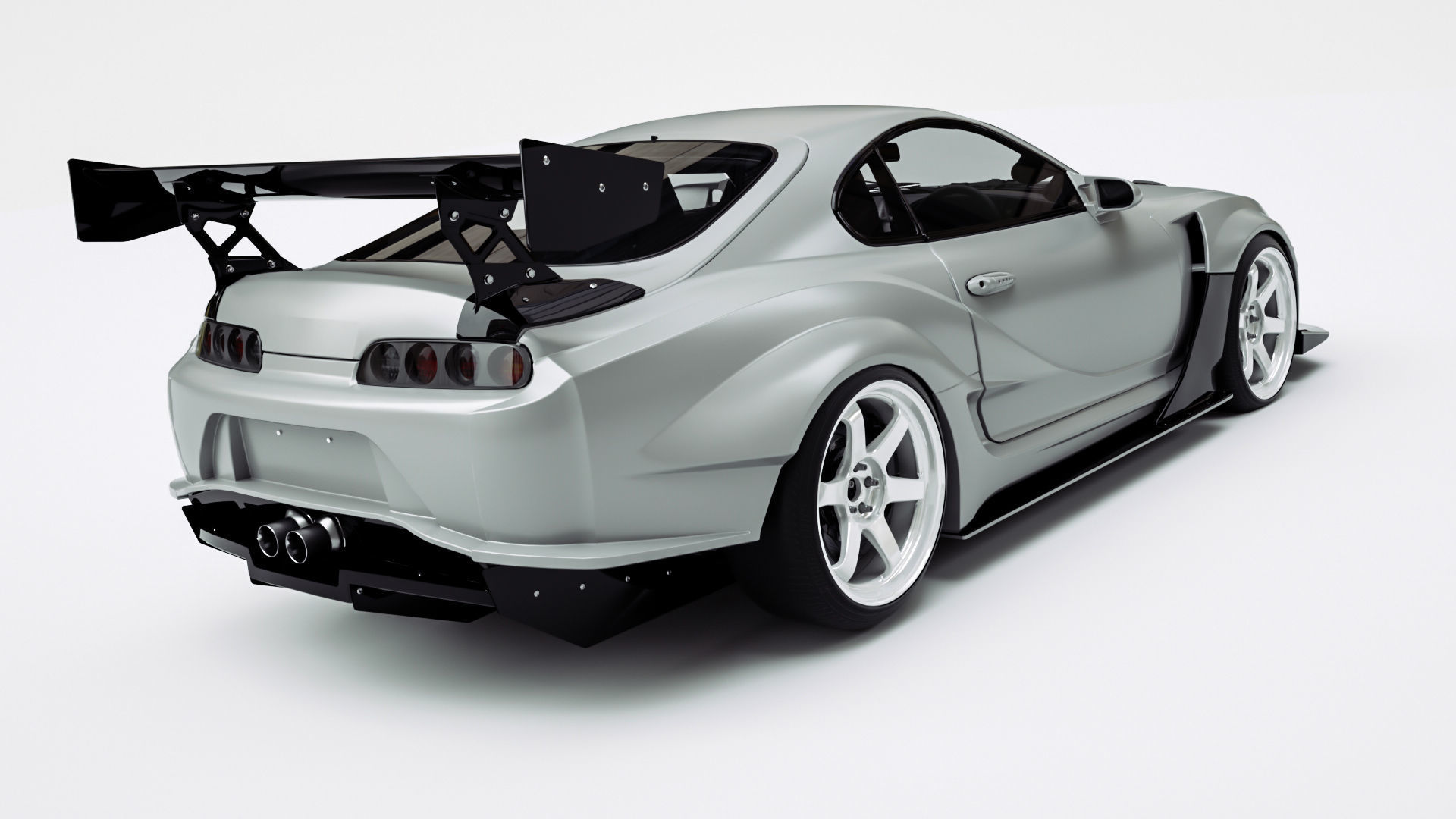 TOYOTA SUPRA 3D model_5