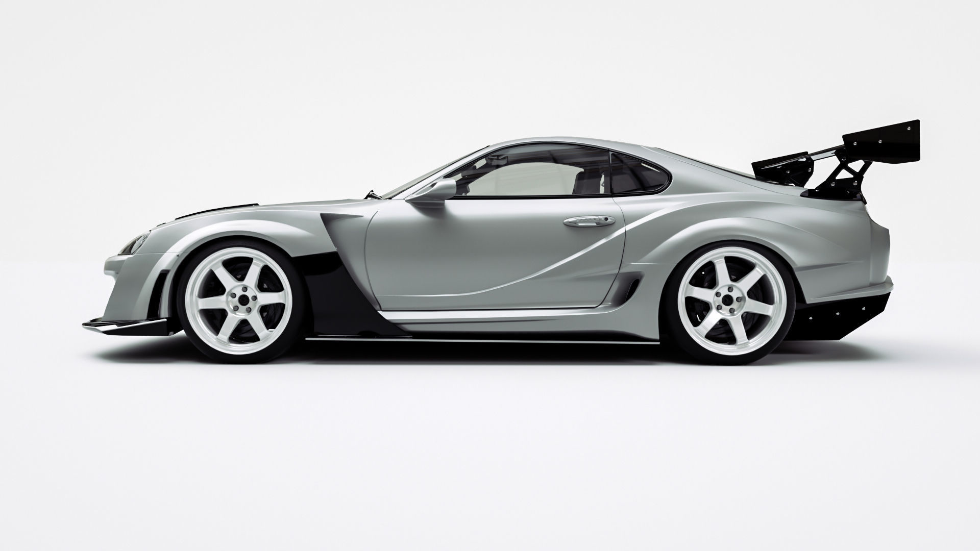 TOYOTA SUPRA 3D model_4